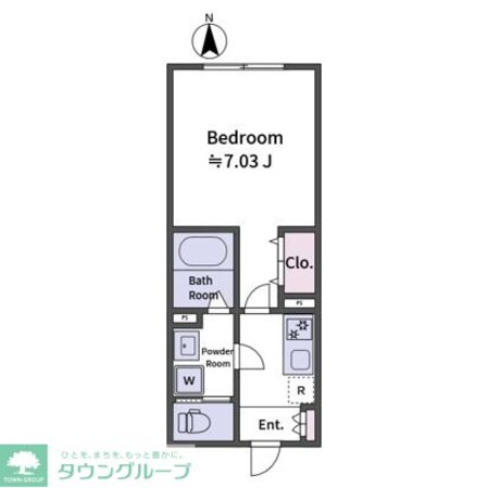 aLATO OyamaIIの物件間取画像